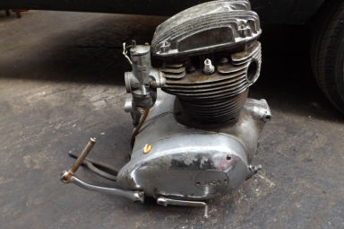 BSA A65 Lightning engine