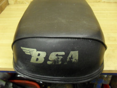 BSA Lightning Oil In Frame export seat