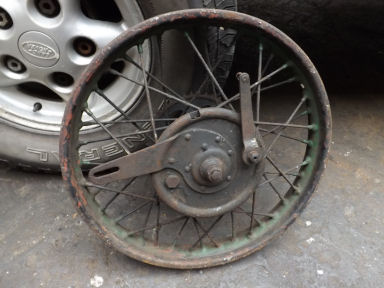 BSA rear wheel 1928