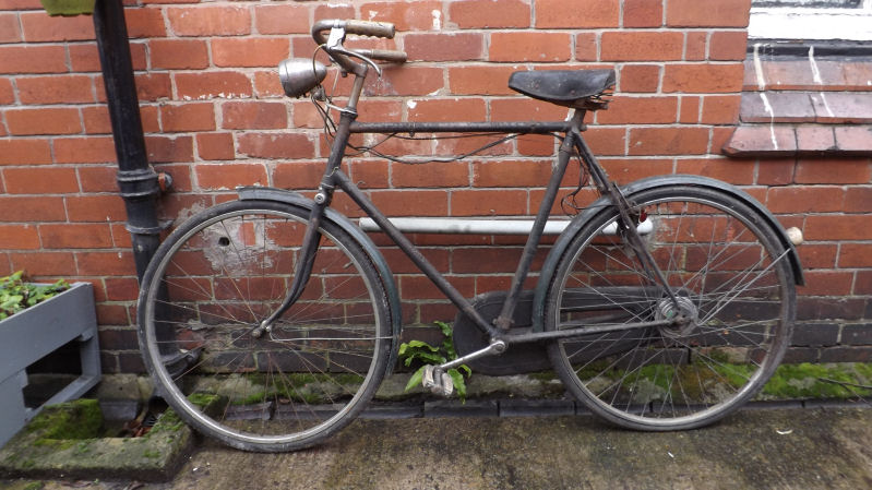 vintage raleigh bikes 1950s