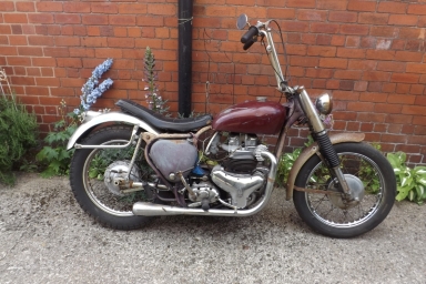 BSA A10/Super rocket engine 1960