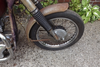 BSA A10/Super rocket engine 1960