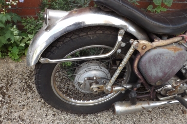 BSA A10/Super rocket engine 1960