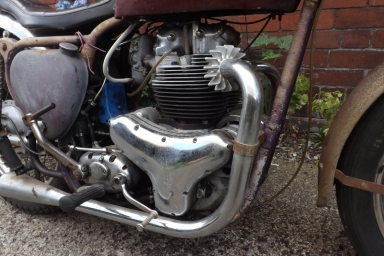 BSA A10/Super rocket engine 1960