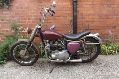 BSA A10/Super rocket engine 1960