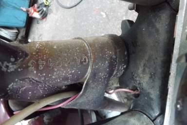 BSA A10/Super rocket engine 1960
