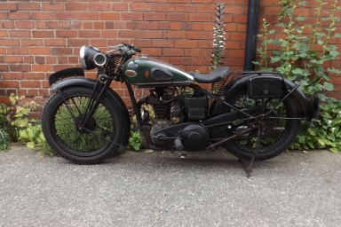 BSA B35-3 OHV Deluxe 1935