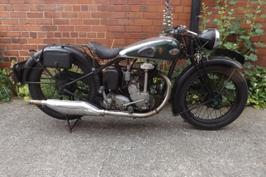 BSA B35-3 OHV Deluxe 1935