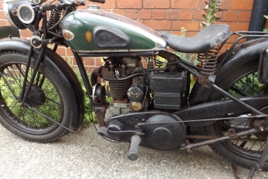 BSA B35-3 OHV Deluxe 1935