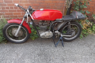 BSA Classic racer 350cc