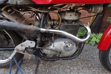 BSA Classic racer 350cc