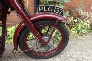 Triumph Speedtwin sprung hub 1952