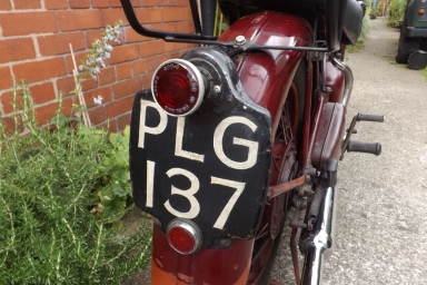 Triumph Speedtwin sprung hub 1952