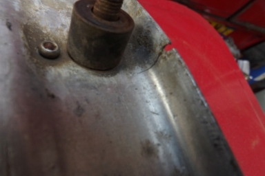 BSA B50MX seat base and foam