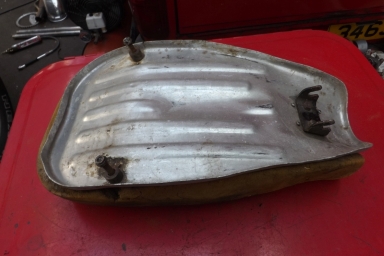 BSA B50MX seat base and foam