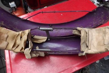 BSA B50SS front mudguard NOS