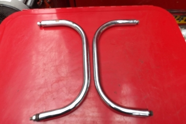 Triumph pre unit rear crashbars