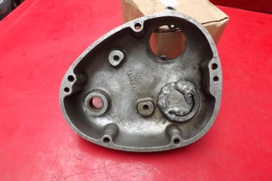 Norton AMC gearbox cover with kickstart blanked off