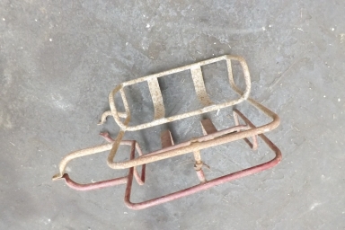 Royal Enfield genuine rear panier frames 1950's