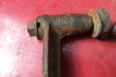 Royal Enfield early pillion footrests