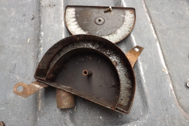 Triumph Rigid hole in frame air filter box