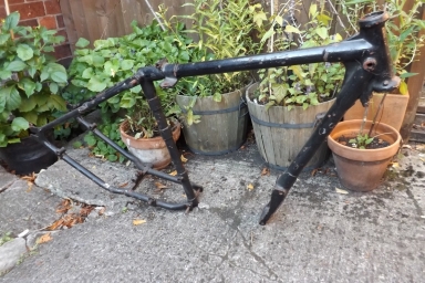 BSA B31 Rigid frame