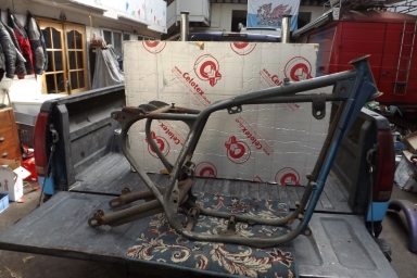 BSA B32 Competition Frame