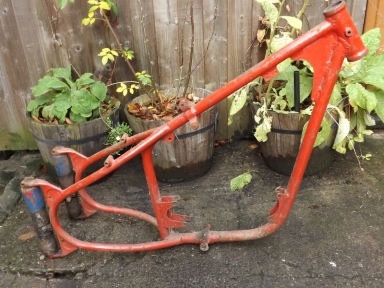 BSA Bantam D1 plunger frame with v5