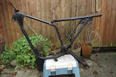 BSA Bantam D14 frame