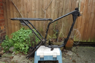 BSA Bantam D14 frame