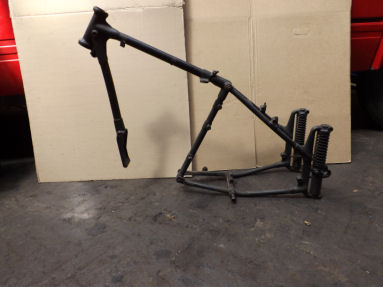 BSA ZB31 plunger frame 1951