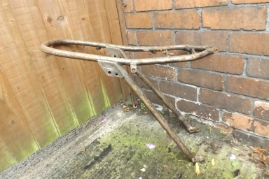 Triumph T100 rear subframe (needs attention)