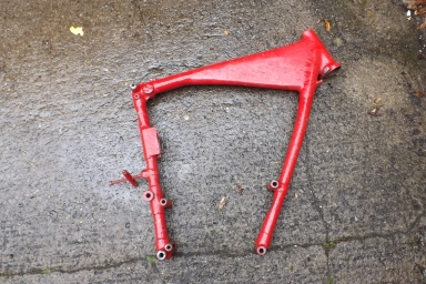 Triumph pre unit rigid frame modified