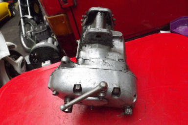 BSA A10 swinging arm gearbox