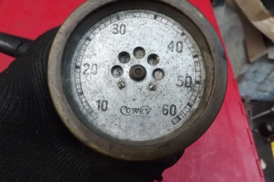 Cowey 60 MPH Speedometer and drive 1920s