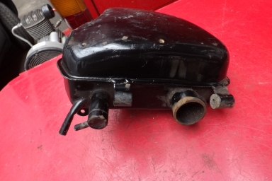 Triumph Trident T150 oil tank with cutaway for Webber carb