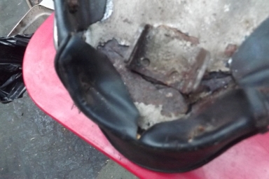 BSA A65 original seat