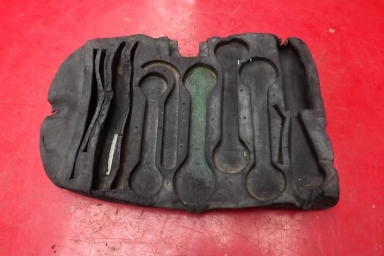 Triumph 5ta rubber underseat tool tray 82-4319
