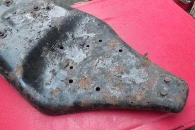 Triumph Tiger Cub plunger seat base