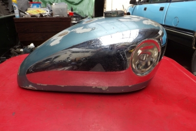 BSA A10 Super Rocket export petrol tank