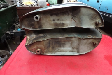 BSA A10 Super Rocket export petrol tank