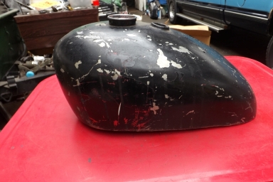 BSA A65 Lightning Rocket petrol tank
