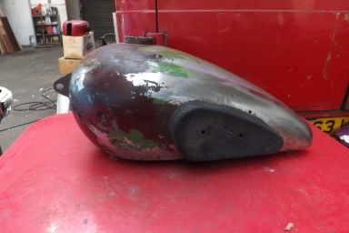 BSA B31 B33 rigid petrol tank