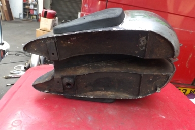 BSA B31 B33 rigid petrol tank