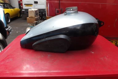 BSA M20 Rigid petrol tank