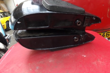 BSA M20 Rigid petrol tank