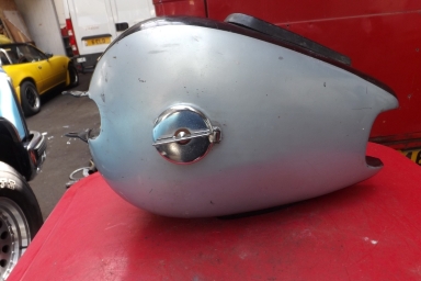 BSA M20 Rigid petrol tank