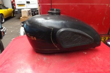 BSA M20 WD petrol tank