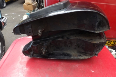 BSA M20 WD petrol tank
