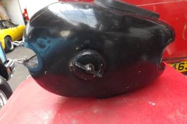 BSA M20 WD petrol tank